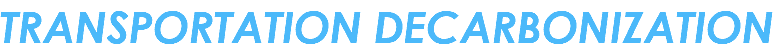transportation decarbonization
